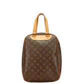 ルイ ヴィトン モノグラム エクスキュルシオン ハンドバッグ M41450 ブラウン PVC レザー レディース LOUIS VUITTON 【中古】